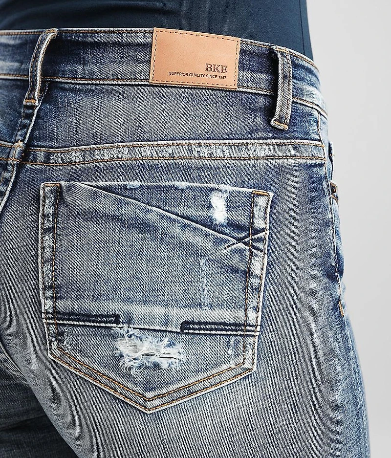 Payton Straight Stretch Cuffed Jean