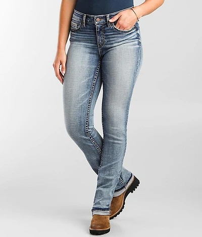 Payton Straight Stretch Cuffed Jean