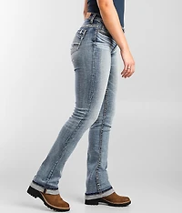 Payton Straight Stretch Cuffed Jean