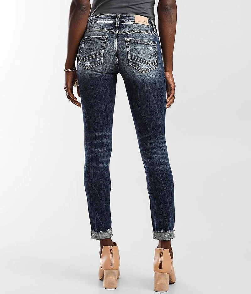 Stella Ankle Skinny Stretch Cuffed Jean