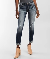 Stella Ankle Skinny Stretch Cuffed Jean