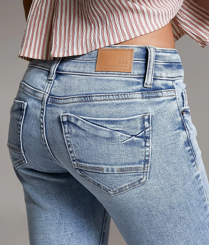 Stella Cuffed Stretch Capri Jean