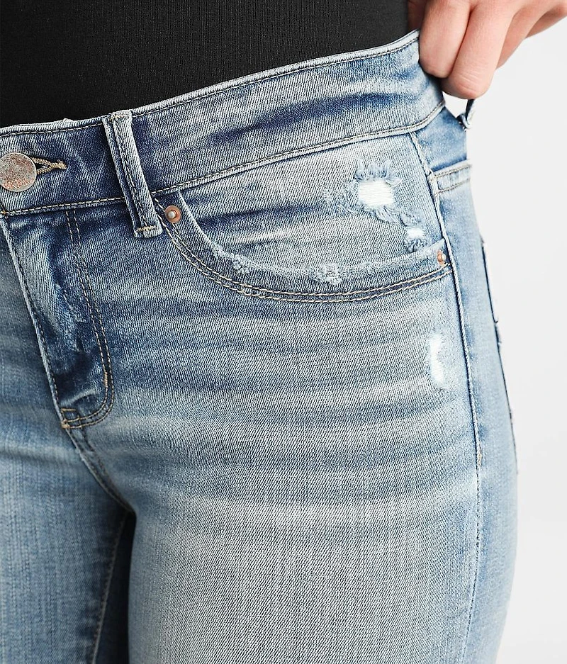 Payton Ankle Skinny Stretch Cuffed Jean