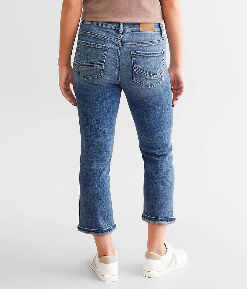Payton Cuffed Stretch Capri Jean