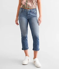 Payton Cuffed Stretch Capri Jean