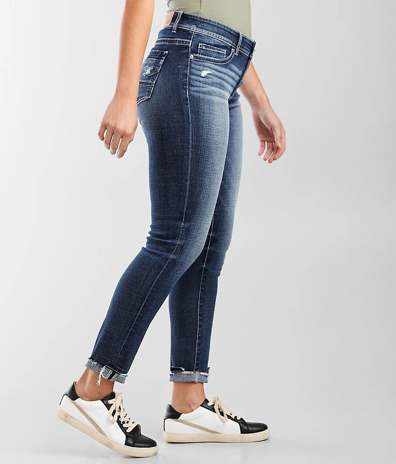 Payton Ankle Skinny Stretch Cuffed Jean