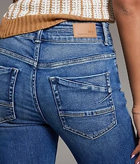 Payton Cuffed Stretch Capri Jean