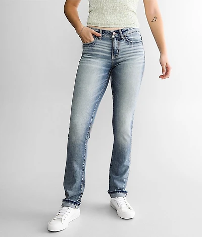 Payton Straight Stretch Cuffed Jean