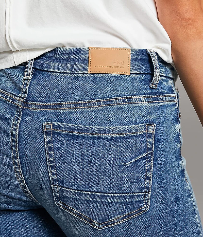 Payton Cuffed Stretch Capri Jean