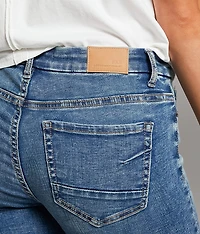 Payton Cuffed Stretch Capri Jean
