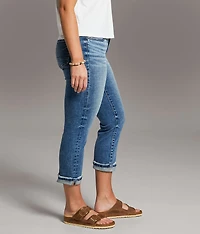 Payton Cuffed Stretch Capri Jean