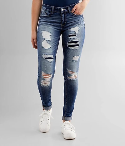 Payton Skinny Stretch Cuffed Jean