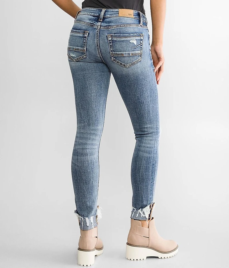 Stella Ankle Skinny Stretch Cuffed Jean