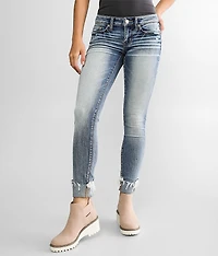 Stella Ankle Skinny Stretch Cuffed Jean