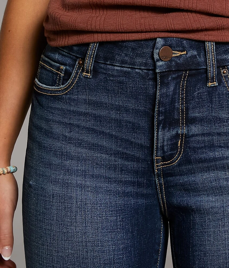 Gabby Ankle Skinny Stretch Cuffed Jean