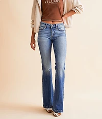 Stella Mid-Rise Flare Stretch Jean