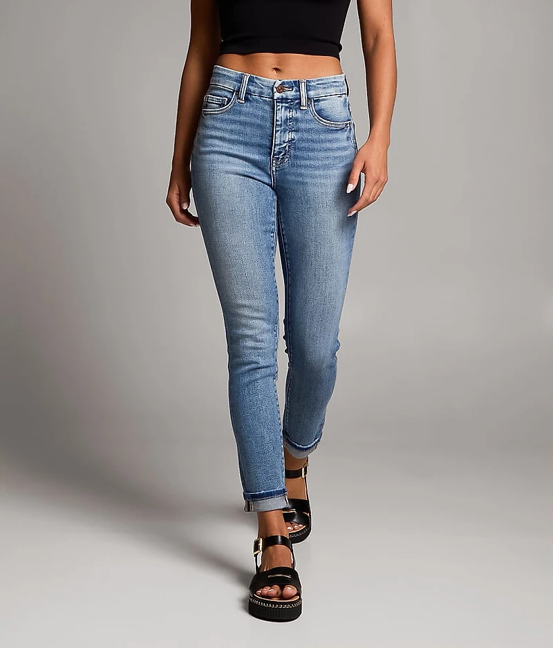 Parker Ankle Skinny Stretch Cuffed Jean