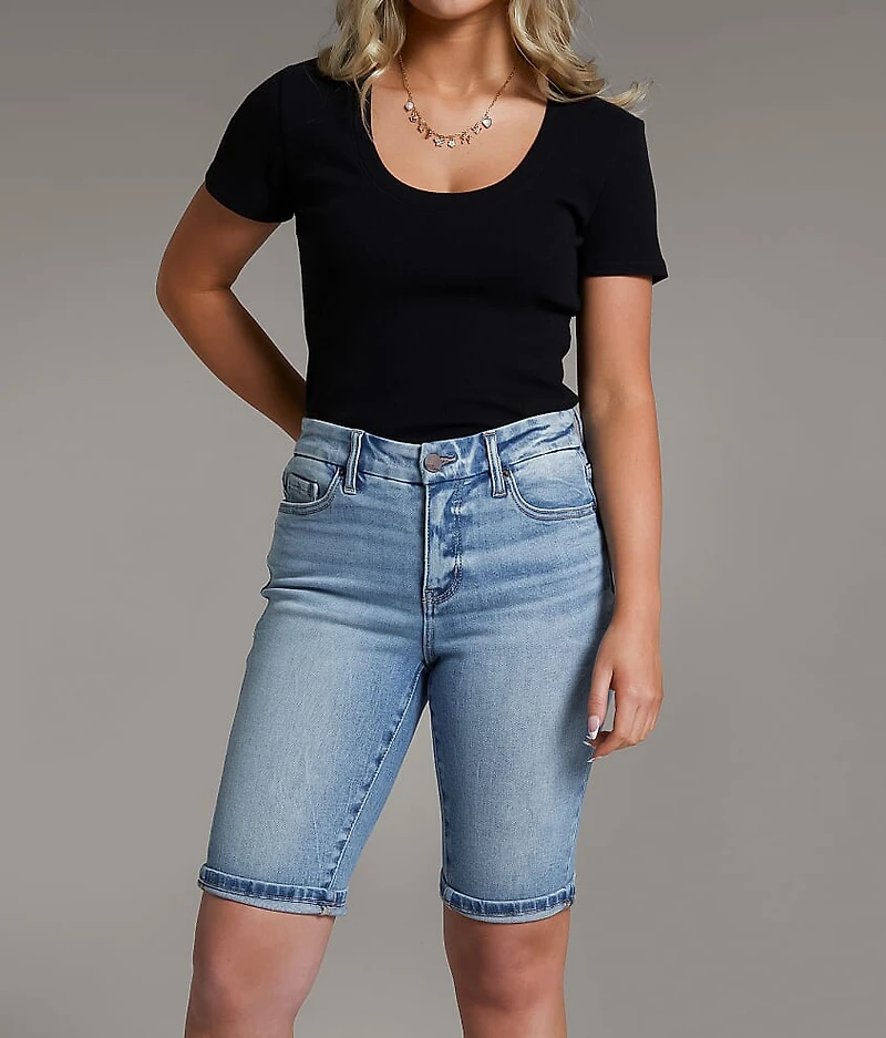 Gabby Bermuda Stretch Cuffed Short