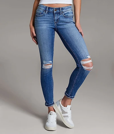 Stella Ankle Skinny Stretch Cuffed Jean