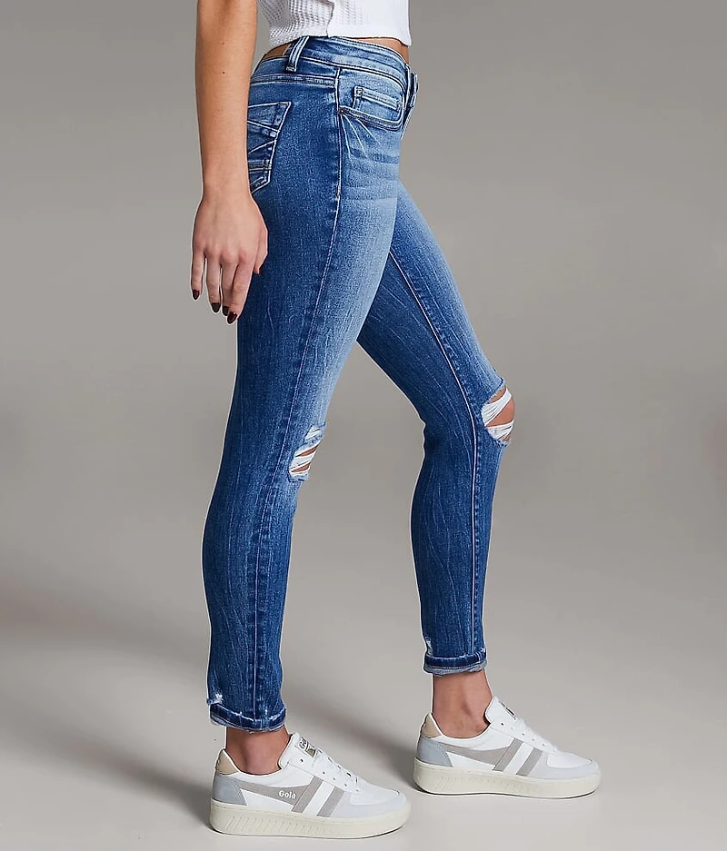 Stella Ankle Skinny Stretch Cuffed Jean