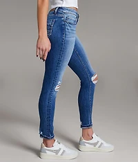 Stella Ankle Skinny Stretch Cuffed Jean