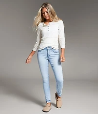 Payton Ankle Skinny Stretch Cuffed Jean