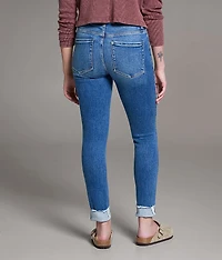 Payton Ankle Skinny Stretch Cuffed Jean