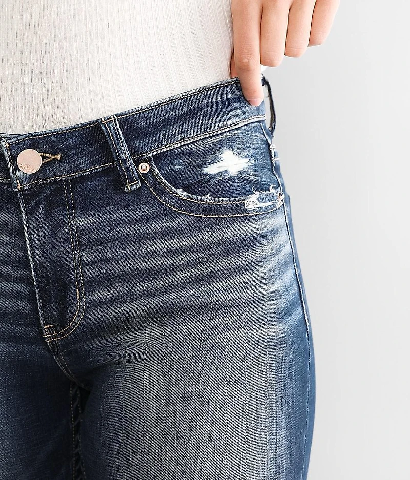 Gabby Straight Stretch Cuffed Jean