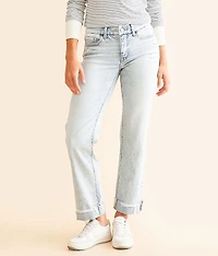 Payton Cropped Straight Stretch Jean