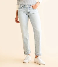 Payton Cropped Straight Stretch Jean