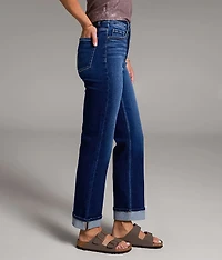 Parker Cropped Straight Stretch Jean