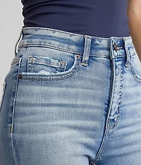 Billie Cropped Straight Stretch Jean