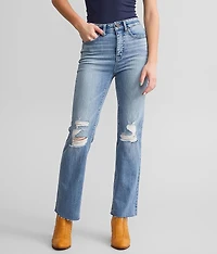 Billie Cropped Straight Stretch Jean