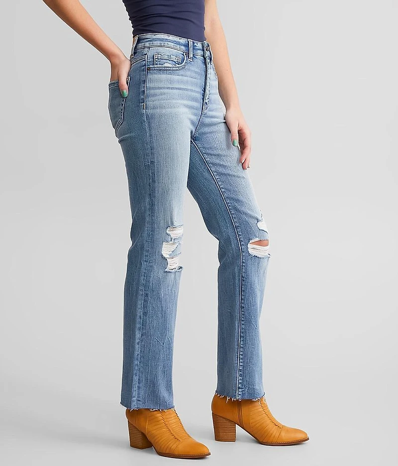 Billie Cropped Straight Stretch Jean