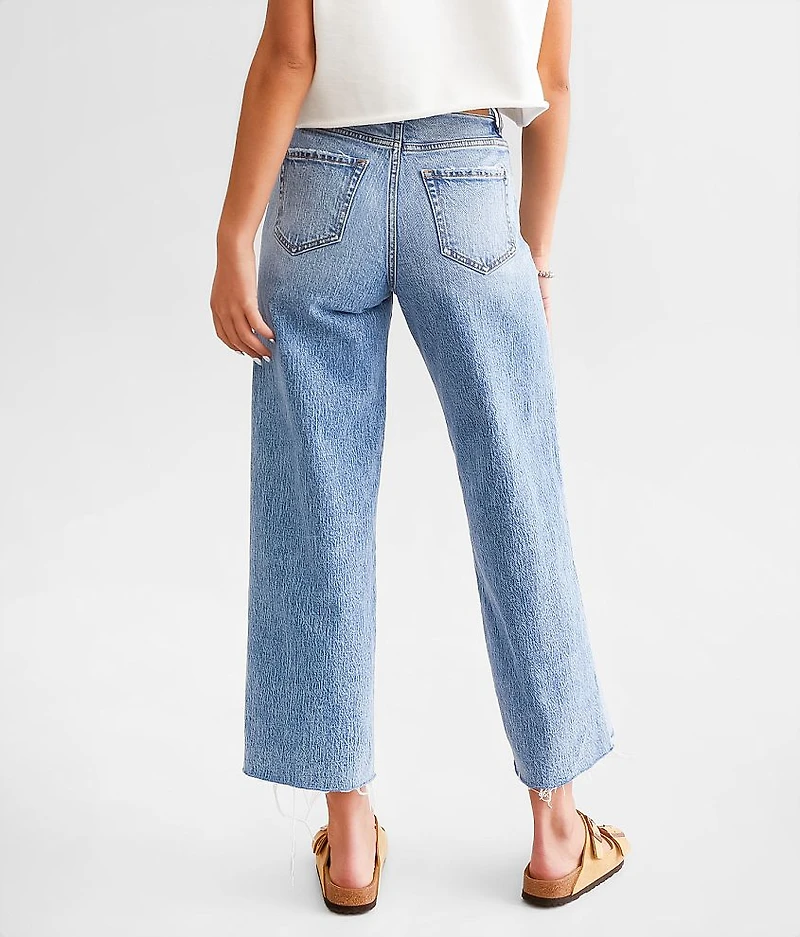Billie Cropped Wide Leg Stretch Jean