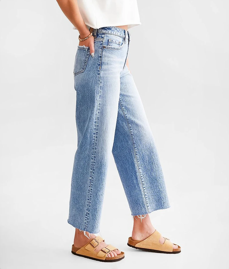 Billie Cropped Wide Leg Stretch Jean
