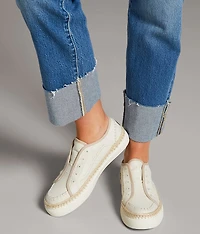 Payton Cropped Straight Stretch Cuffed Jean
