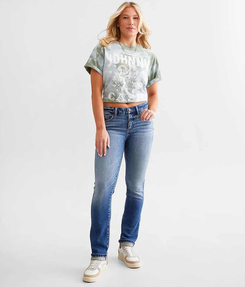 Monroe Straight Cuffed Stretch Jean