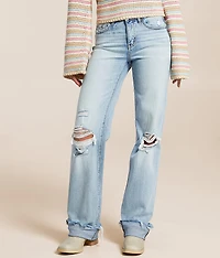 Andi Classic Straight Stretch Cuffed Jean