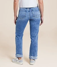Gabby Cropped Straight Stretch Jean