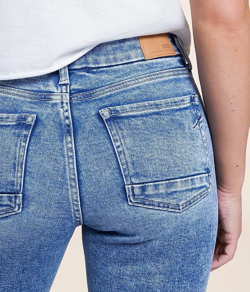 Gabby Cropped Straight Stretch Jean