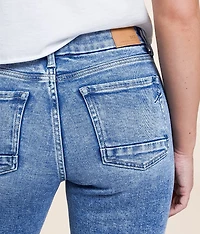 Gabby Cropped Straight Stretch Jean