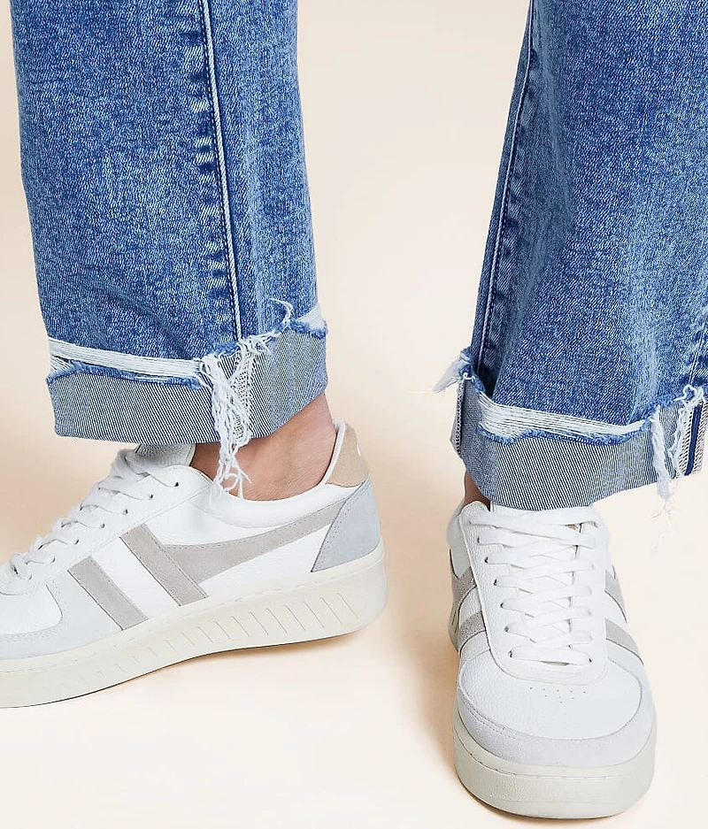 Gabby Cropped Straight Stretch Jean