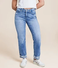 Gabby Cropped Straight Stretch Jean