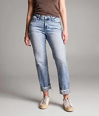 Gabby Cropped Straight Stretch Jean