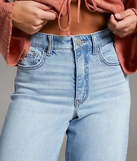 Parker Cropped Wide Leg Stretch Jean