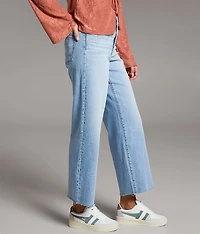 Parker Cropped Wide Leg Stretch Jean
