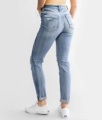 Billie Ankle Straight Stretch Cuffed Jean