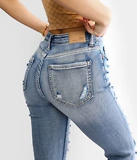Billie Ankle Straight Stretch Cuffed Jean