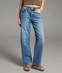 Taylor Low Slung Horseshoe Stretch Jean